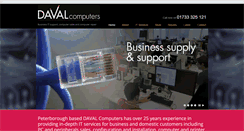 Desktop Screenshot of davalcomputers.co.uk